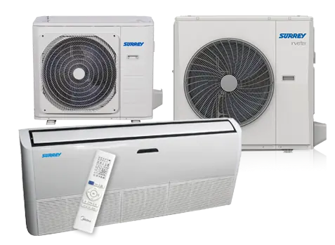 Equipo Surrey Comercial Inverter Frío Calor 6 TR